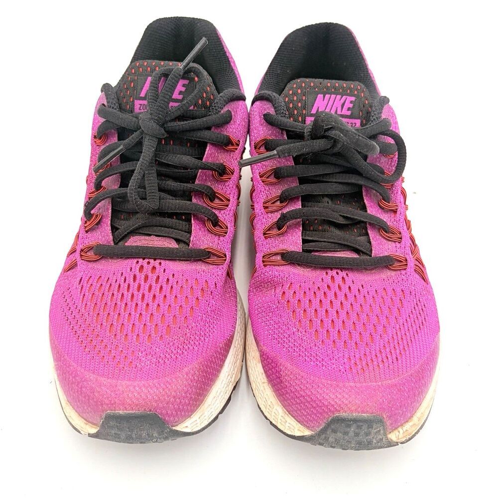 Nike Zoom Pegasus 32 Shoes Youth 5.5Y Pink Black Running 759972-508